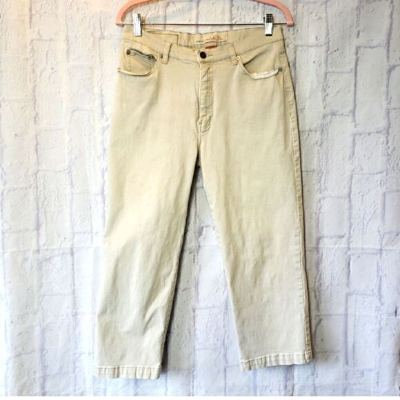 CHRISTOPHER BLUE Classic Stretch Crop Pants - Picture 1 of 7